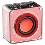 Lenyes S222 V5.3 5W Kırmızı Mini Tws Kablosuz Bluetooth Hoparlör