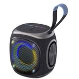 Lenyes S864 V5.3 Siyah Rgb Işıklı Taşınabilir Tws Bluetooth Speaker Hoparlör
