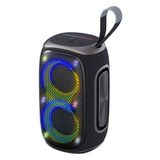Lenyes S865 Luminous Serisi Çoklu Giriş RGB Işıklı TWS Siyah Bluetooth Hoparlör