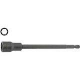 Leo 00706 Ekstra Uzun Manyetik Bits Lokma Somun Adaptörü 13X150 mm