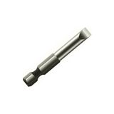Leo 100 Adet Sl 5.0x0.8 25MM ¼’’ S2 Kalite Mıknatıslı Bits Düz Matkap Ucu,tornavida Ucu - Gri