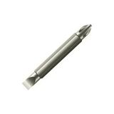 Leo 18 Adet 60MM ¼’’ S2 Kalite Mıknatıslı Bits Çift Uçlu Düz*yıldız Matkap Ucu,tornavida Ucu - Gri