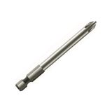 Leo 30 Adet Ph0 50MM ¼’’ S2 Kalite Mıknatıslı Bits Yıldız Matkap Ucu,tornavida Ucu - Gri