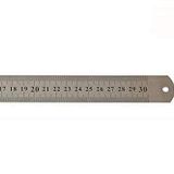 Leo 300x25 mm Çift Taraflı Çelik Cetvel