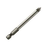 Leo 50 Adet Ph1 25MM ¼’’ S2 Kalite Mıknatıslı Bits Yıldız Matkap Ucu,tornavida Ucu - Gri