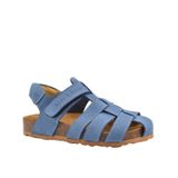 Leo Unisex Deri Çocuk Sandalet Kot Rengi Kot 24
