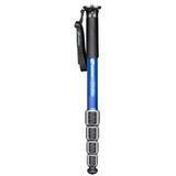 Leofoto MPQ-325C 5 Bölümlü Karbon Fiber Deniz Monopodu Kılıflı/Güncellenmiş Kum/Su Geçirmez Bacak Kilitleme Sistemi (Mavi)