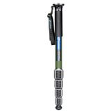 Leofoto MPQ-325C Monopod, Premium Karbon Fiber, Suya Dayanıklı, 5 Bacak Bölümü, Dönüştürülebilir Montaj Saplaması, Bilek Kayışı (Zeytin)