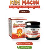 Leogg Natural Kids Macun Çocuklar İçin Özel Arı Sütü, Pekmez, Bal, Propolis, Polen ve Kakaolu 200 gr