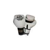Leon Blade Training Boks, Kick Boks ve Muay Thai Eldiveni Beyaz (10 oz, Beyaz)