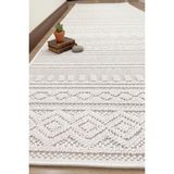 Leon Bukle Sisal Yolluk Dokuma Halı Naturel Jüt Kilim Mutfak Halısı Koridor Antre - Krem - 80 x 200 cm