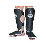 Leon Classic Muay Thai Ve Kick Boks Ayak Kaval Koruyucu Siyah Siyah