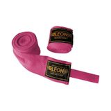 Leon Elastik Boks, Kick Boks Ve Muay Thai Bandajı 3,5 Metre Pembe pembe
