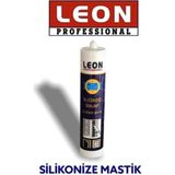 Leon Genel Amaçlı Silikonize Mastik 280 gr Kahverengi 10 Adet