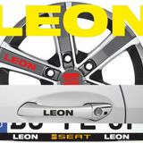 Leon Kapı Kolu Sticker Yapıştırma 8Adet 1