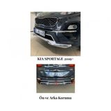 Leon Part Çmk Kia Sportage 2019 Ön ve Arka Tampon Koruması