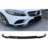 Leon Part Çmk Mercedes W205 2019 C Parlak Siyah Ön Lip Brabus