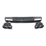 Leon Part Çmk Mercedes W205 C63 Amg Sedan Difüzör Silver Egzoz Seti