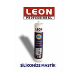 leon Silikonize Mastik Beyaz 450g