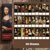 Leonardo Da Vinci Kitap Ayracı 30'lu Paket