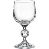 Leonarte Casa Bohemia Kristal 6 Kişilik Kahve Su Bardağı 150 ml - 6 Adet - Şeffaf