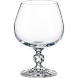Leonarte Casa Bohemia Kristal 6 Kişilik Kahve Su Bardağı 250 ml - 6 Adet - Şeffaf