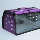 LeonPet Büyük Şeffaf & Perdeli Kedi-Köpek Çantası Flybag