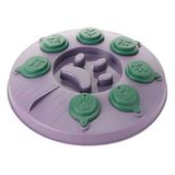Leonpet Puzzle Dog Food Bowl Interaktif Eğitici Köpek Oyuncağı Fuşya