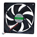 Leonpro 5 Volt 12 cm 2 Pimli Fan 2 Pin 12CM 5V Fan 12X12X2.5 cm Fan - Siyah
