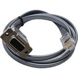 Leonpro RJ45 To RS232 El Yapımı Konsol Kablosu Ethernet RJ45 RE232 Com Kablo - Siyah