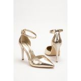 leopar by çetinay Semina Kadın Yüksek İnce 9 cm Topuklu Klasik Ayakkabı / Stiletto