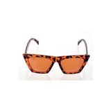 Leopar Çerçeve Cat Eye Kadın Güneş Gözlüğü - Moda Gözlük - #