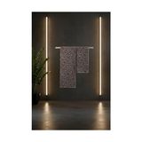Leopar Desen Havlu Seti Hamam Seti 50X90 ve 70X140 cm Banyo Havlusu Çeyizlik, 2lı-Hamatakımı-Leopar - 001-Beyaz