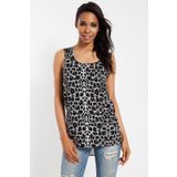 Leopar Desenli Bluz