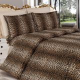 Leopar Desenli Çift Kişilik Nevresim Takımı