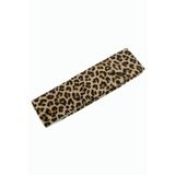 Leopar Desenli Saç Bandı 6 Cm
