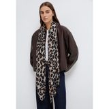 Leopar Desenli Şal 1912871-85397