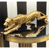 Leopar Gold Dekoratif Biblo