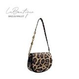 Leopar Kahve La Boutique Çanta 7170