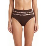 Leopar Toka Detaylı Yüksek Bel Tek Alt Bikini