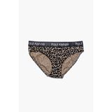 Leopard Desenli Kadın Slip Külot