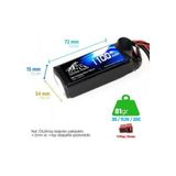 Leopard Power 1100mAh 11.1V 3S 25C Lityum Polimer Lipo Batarya Pil T Plug Yüksek Performans