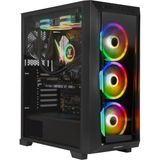 Leopard-Rxc, Intel I5-14400F, 16GB Ddr4 Ram, 500GB Nvme Ssd, 8gb Gddr6 Rx 5500 Ekran Kartı, 1600W K - Çok Renkli