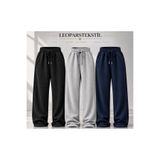 Leopars 3'lÜ Paket Erkek Baggy Eşofman Altı Oversize Bol Paça Rahat Kalıp Günlük Spor Pantolon