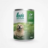 Leo's 400 gr Sığır Parça Etli Soslu Yetişkin Köpek Konservesi