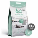 Leos Cat Litter Dogal Bentonit Kalın Taneli 2x5 lt Kedi Kumu