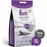 Leos Cat Litter Lavanta Kokulu İnce Taneli 2x10 lt Kedi Kumu