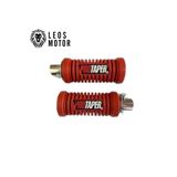 Leos Motor Protaper Motosiklet Arka Basamak Lastiği Kırmızı - Cup - Cg Uyumlu