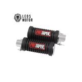 LEOS MOTOR Protaper Motosiklet Arka Basamak Lastiği Sİyah Kırmızı - CUP - CG Uyumlu
