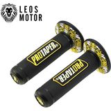 Leos Motor Protaper Motosiklet Elcik Takımı Siyah - Sarı - Her Motora Uyumlu - Universal - Mavi - Sarı